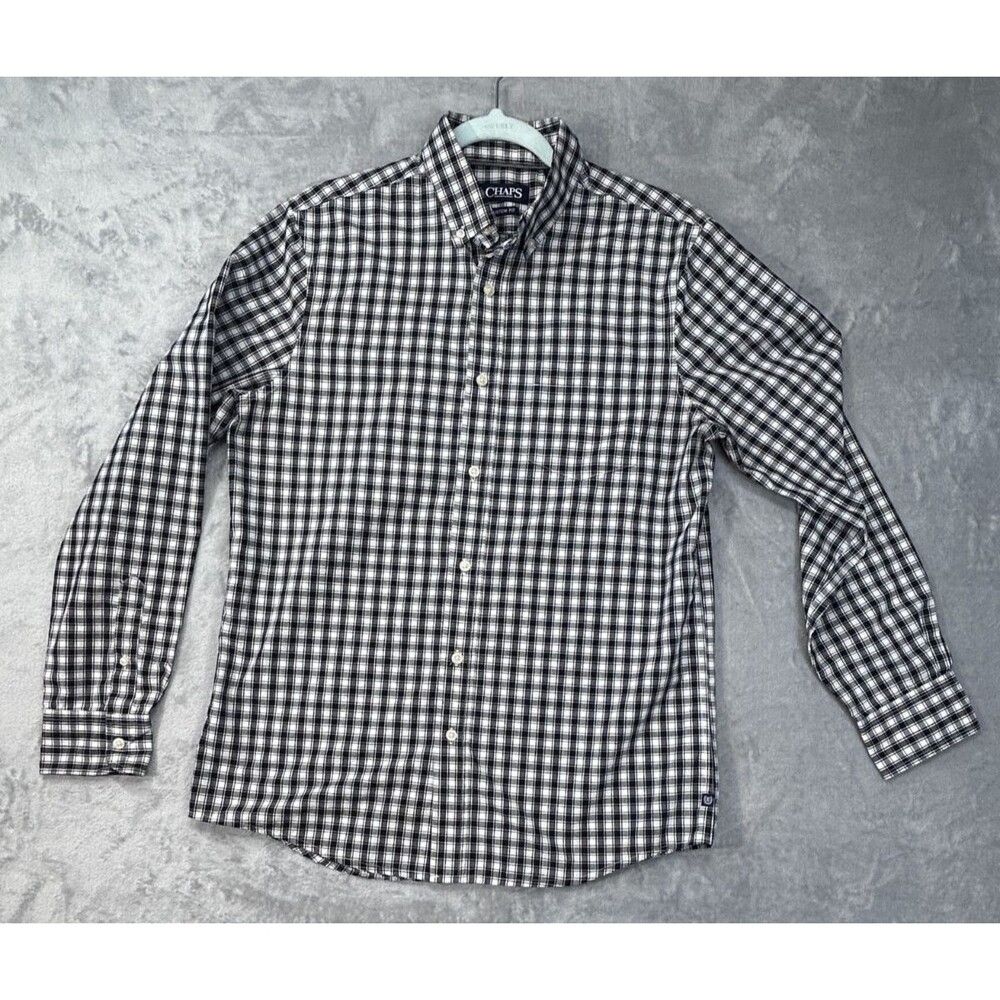 Chaps Custom Fit Mens Medium Shirt